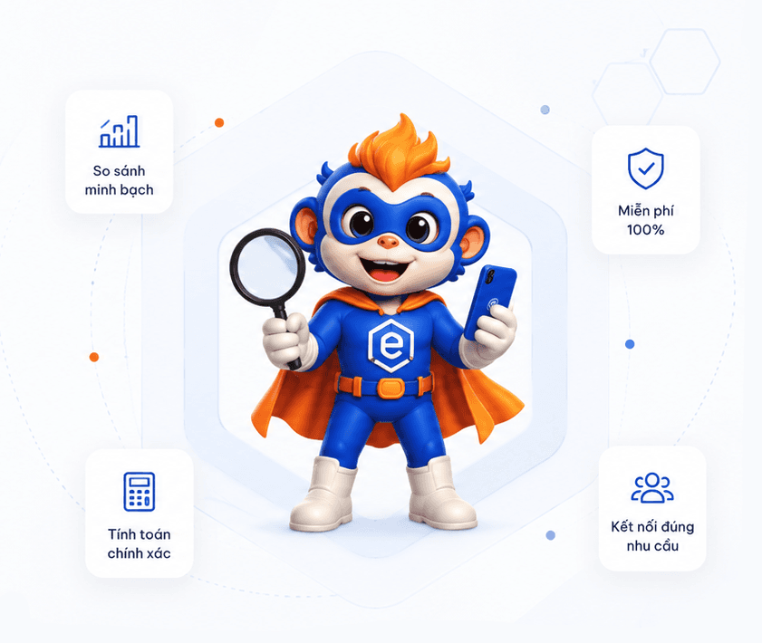 Vaynhanh mascot - nền tảng so sánh tài chính minh bạch